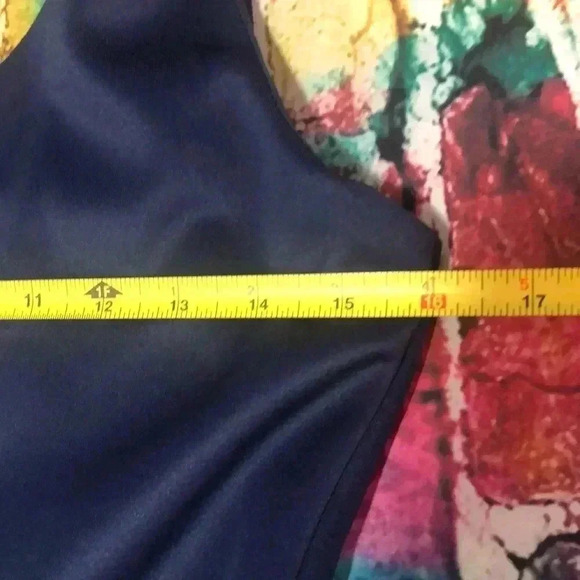 TeezeMe dress size 8/10 navy and white - Picture 7 of 9